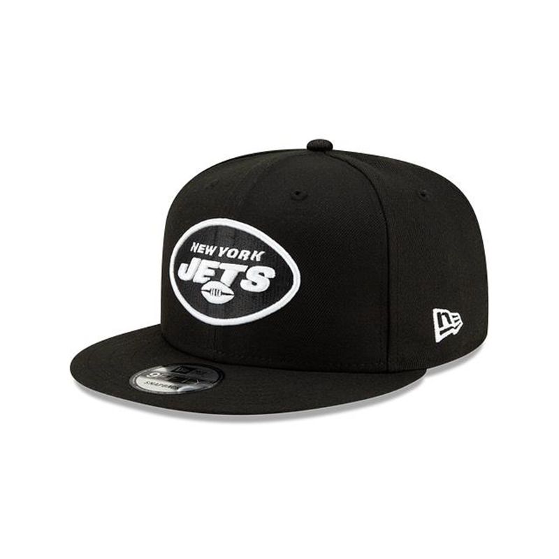 NFL New York Jets 9Fifty Snapback (TRH4690) - Black New Era Caps